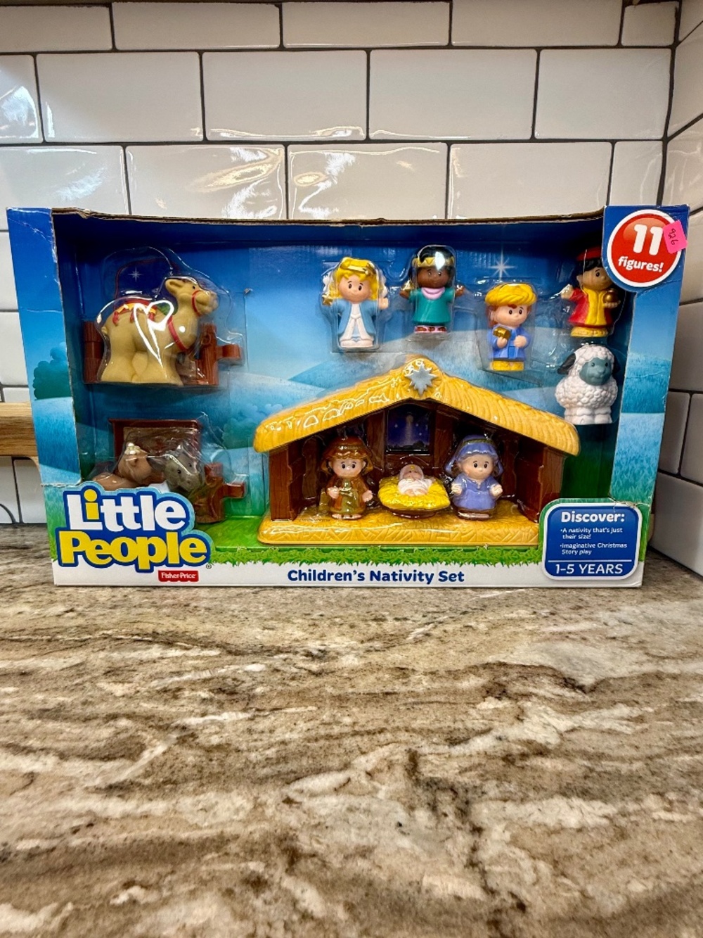 Little People Children’s Nativity Set 🎄 11 Figures New in Box | Fisher‑Price